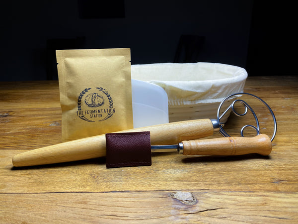 sourdough bread complete baking kit side view