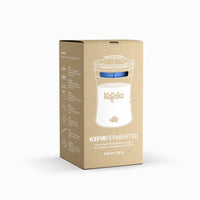 Kefirko kefir fermenter 848ml – glass jar with lid for homemade kefir fermentation