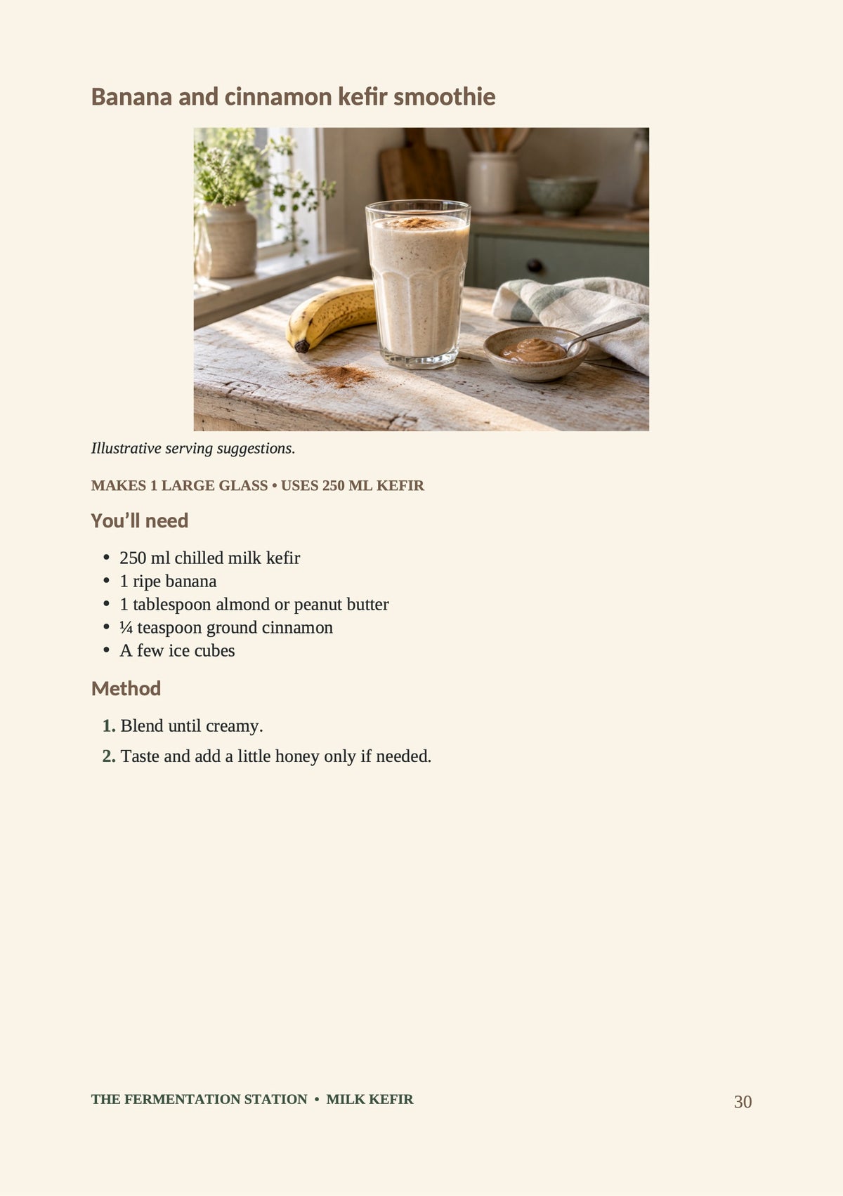 The Complete Beginner's Guide to Milk Kefir - Digital eBook