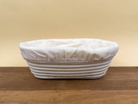 Oval Banneton with Cloth Liner
