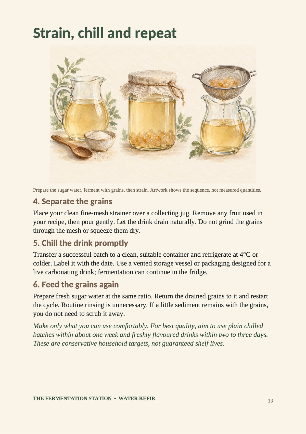 The Complete Beginner's Guide to Water Kefir - Digital eBook